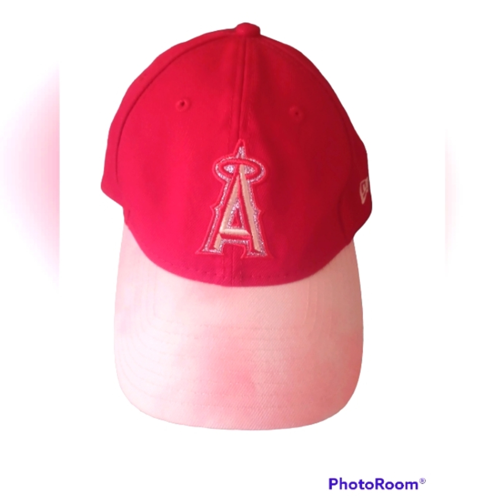 ❤️NEW Los Angeles Angels Women's Pink Rhinestone Baseball Hat, Christmas, Gift